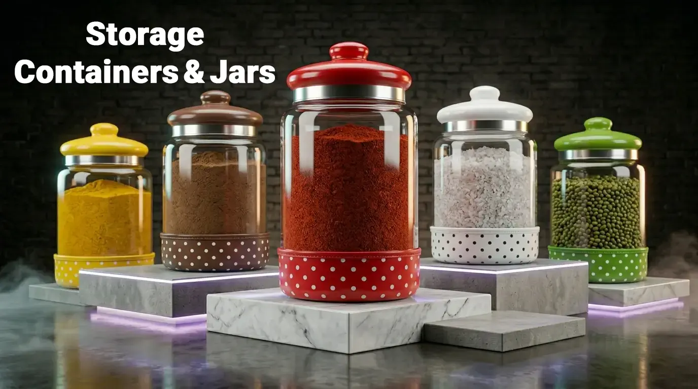 Storage Containers & Jars