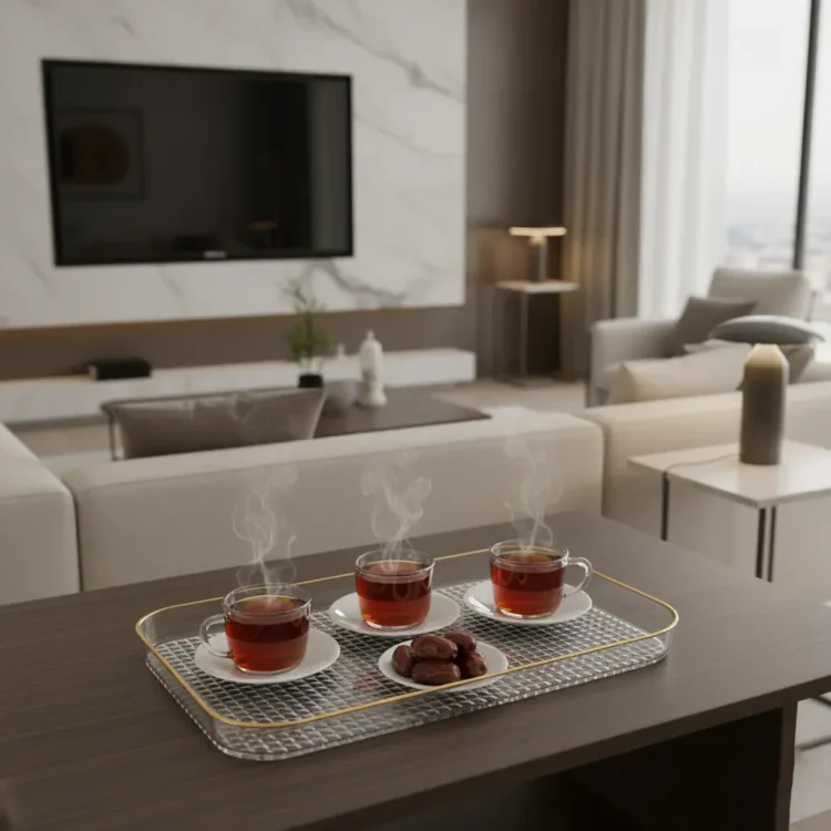 سینی اکریلیک مستطیل